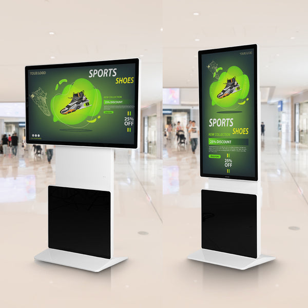 Vertical (4K) - Rotating Interactive Touch Screen Kiosk