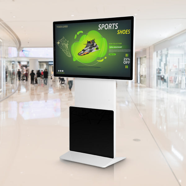 Vertical (4K) - Rotating Interactive Touch Screen Kiosk