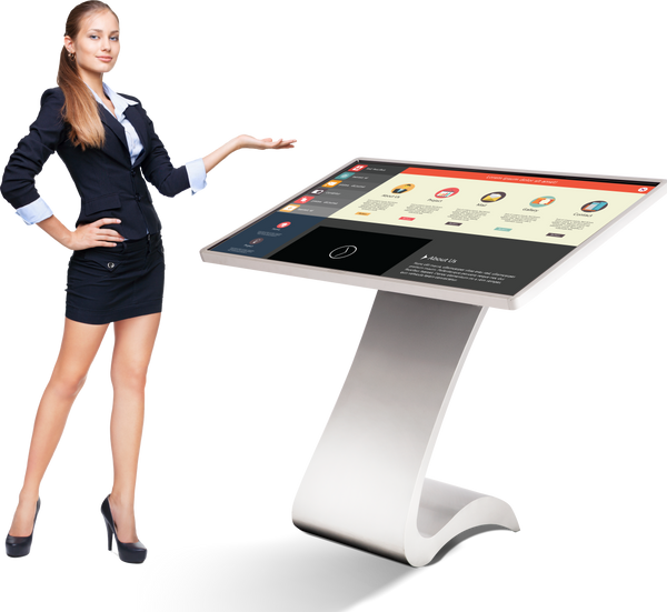 Horizontal (4K) - S-Design Interactive Touch Screen Kiosk