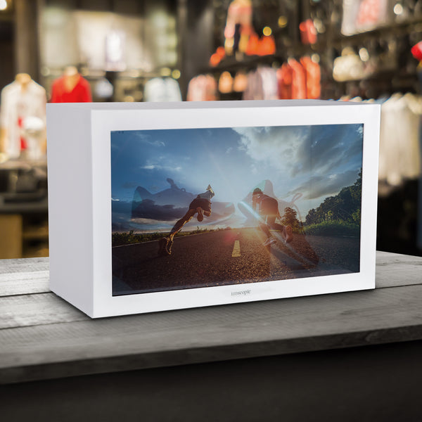 Transparent LED Box Display