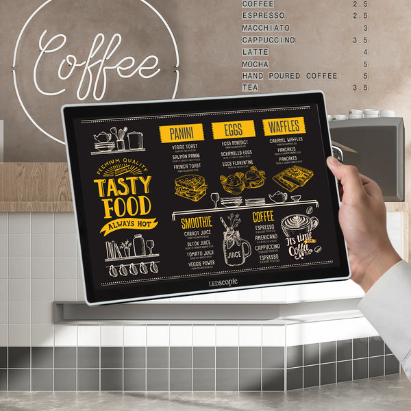 Wall Mounted LED USB Player